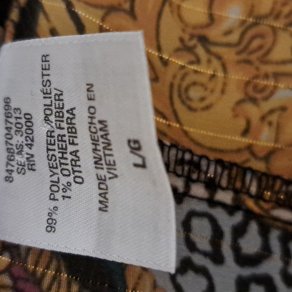 Jaclyn & Smith women's blouse Tunic👚 in colors size L. - Picture 10 of 13